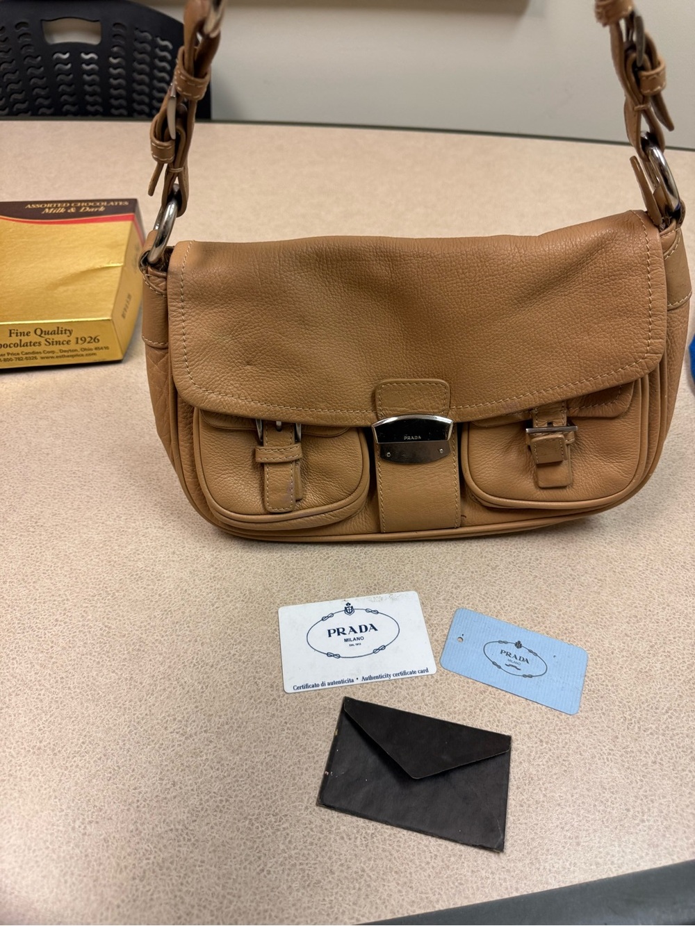Vintage Prada Calf Rocket Shoulder Bag Y2K READ DESCRIPTION - Picture 12 of 16